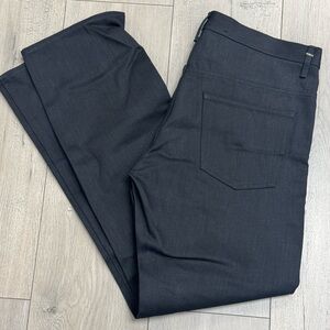 Christian Dior Black Japanese Denim Pants